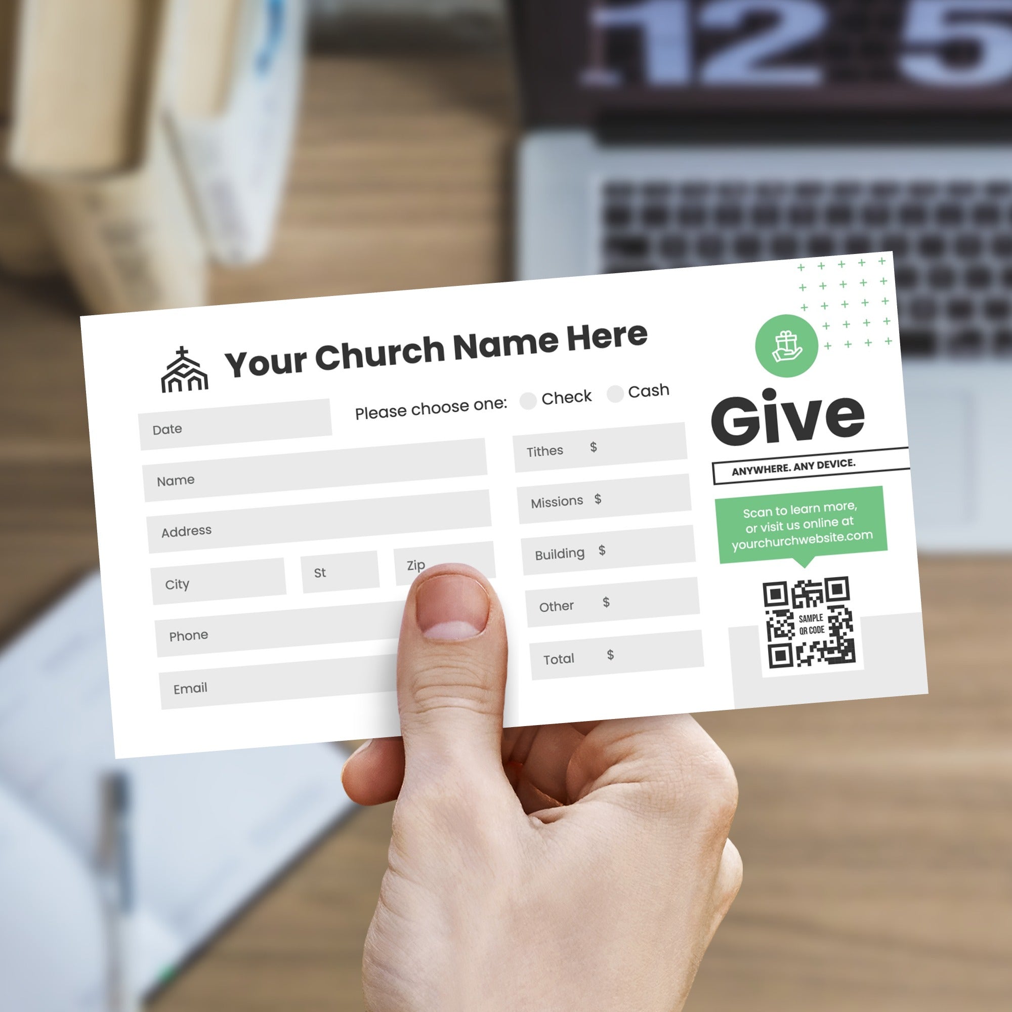 Giving Envelopes - Simple Modern – Tithely Print